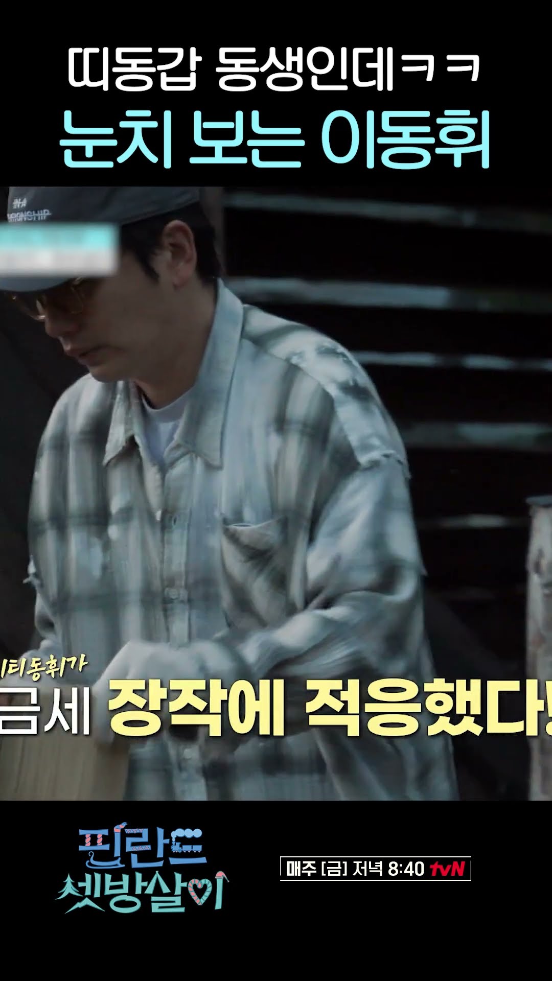 상사 눈치 보는 신입 재질 ㅋㅋ #핀란드셋방살이