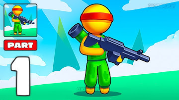 Machine Destroyer Gameplay Walkthrough Deel 1 - Tutorial Army War Commander (Android, iOS)