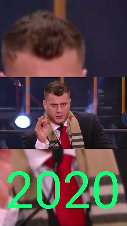 MJF evelotion (2015-2023) #wwe #aew #shorts