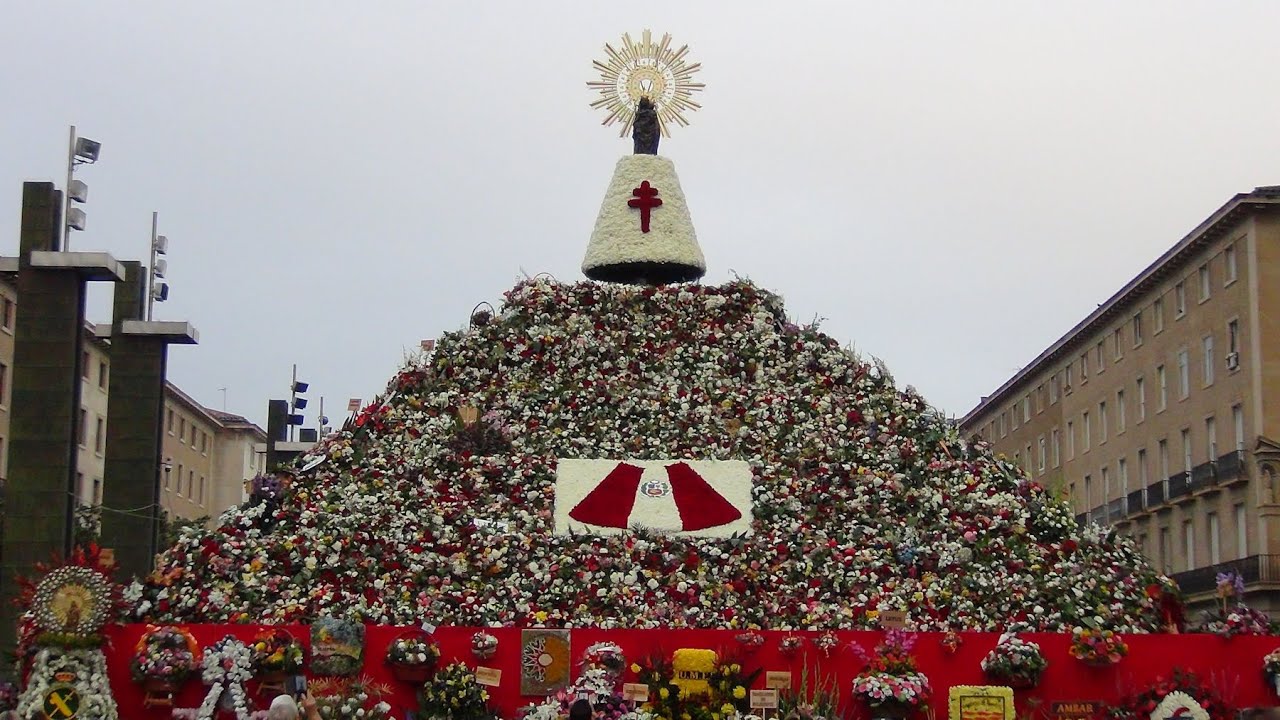 Ofrenda de Flores a la Virgen del Pilar de Zaragoza 2025