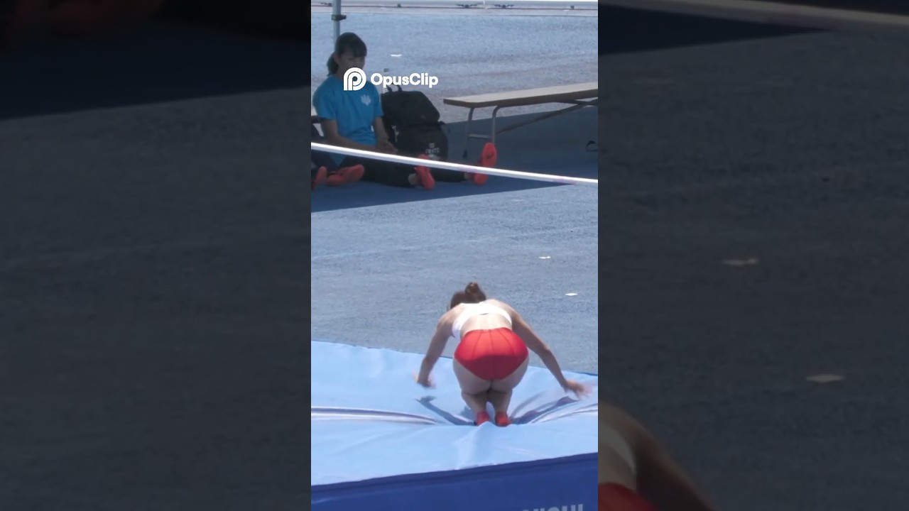 女子高跳び決勝!驚異のクリアで会場沸騰! #athletics #sports #trackandfield