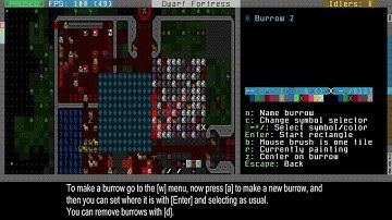 Dwarf Fortress Video Tutorial 2010 part 05 - Advanced Military Scheduling part 1