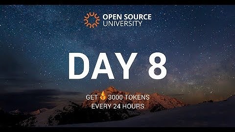 OS.University Token Lottery | DAY 8