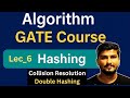 Hashing : Lec_6| Open Addressing :Double Hashing | Algorithm GATE CSE/ DA Full Course #gate #gatecse