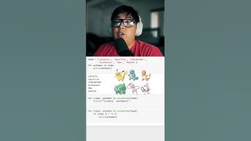 Enumerate in 60 seconds! #pythontips #pythonprogramming #coding