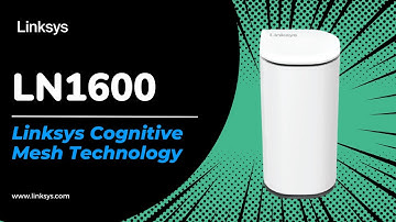 Linksys LN1600 Mesh Router – Fast, Secure, and Built for the Future