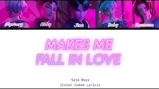 Saja Boys 'Makes Me Fall In Love'  Fanmade Song (Color Coded Lyrics)