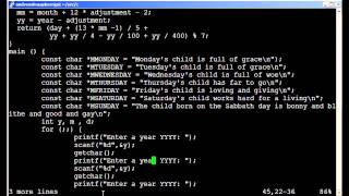 Raspberry Pi Learning C and a little Mondays Child