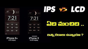 LCD vs LED Which is Best Display ?  @Prasadtechintelugu inspired #amoleddisplay #lcddisplay #lcd