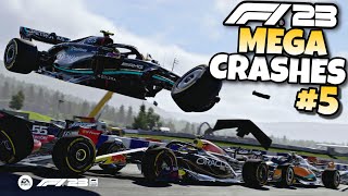 F1 23 MEGA CRASHES #5