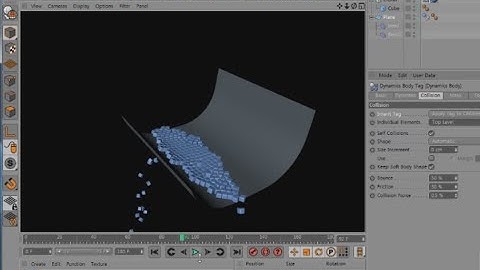 [훈석쌤 시포디] C4D 다이내믹(Dynamic)과 Cloner의 연동-2-2019 New