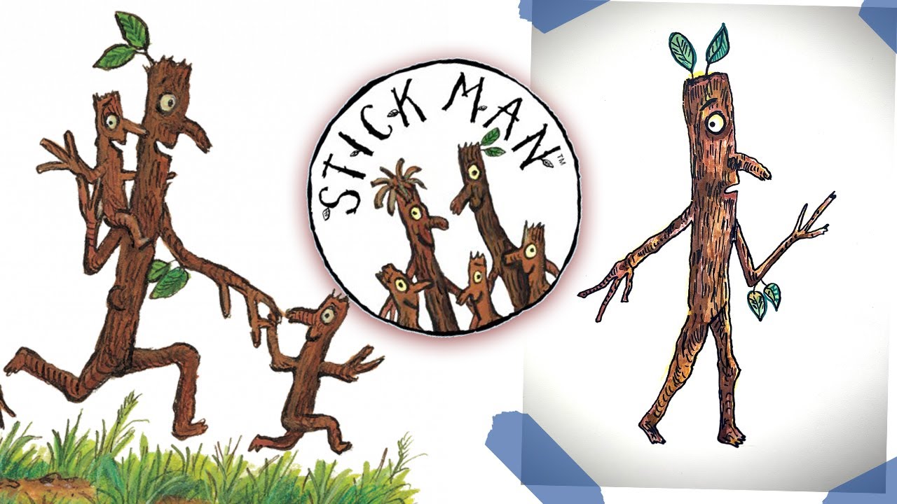 How To Draw Stick Man by Julia Donaldson & Axel Scheffler 