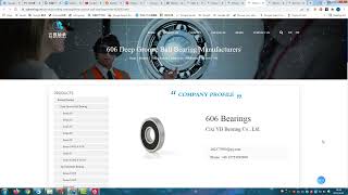 Ball Bearing 6201 Manufacturer