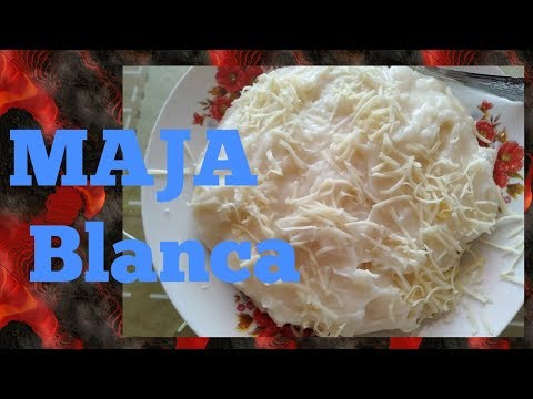 How to make MAJA BLANCA #Dessert #MajaBlanca