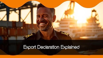 Demystifying the Export Cargo Declaration