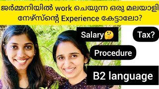 Part 1- A day with a Malayale nurse working in Germany|Salary|German Language|Accommodation