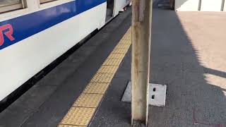 BRT工事中のJR日田彦山線を行く。