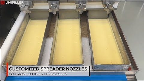 The Unifiller Multi Station - the most flexible depositing equipment for bakery & food productions