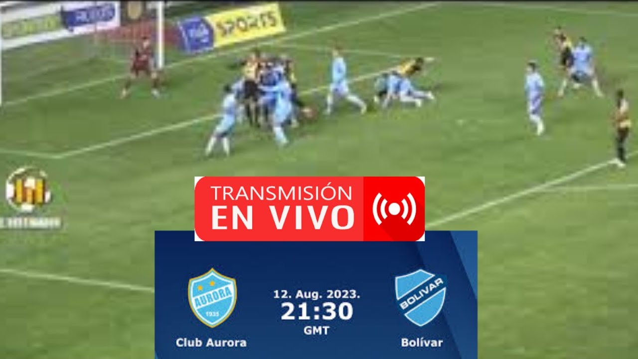 Bolivar x Aurora AO VIVO  Amistoso entre clubes 