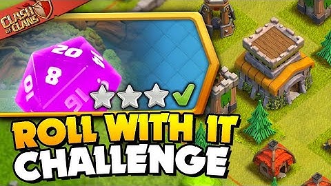 Easily 3 Star Just Roll with It  Challenge (Clash of Clans).