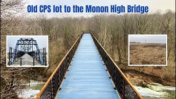 Delphi: A full walk from the old CPS lot to the Monon High Bridge, Winter 2022