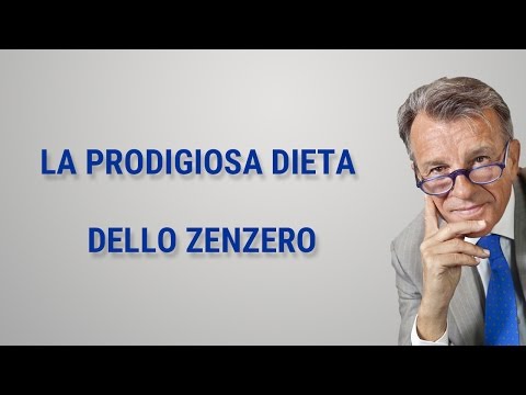 Video: Dieta Allo Zenzero - Modo Efficace Per Perdere Peso