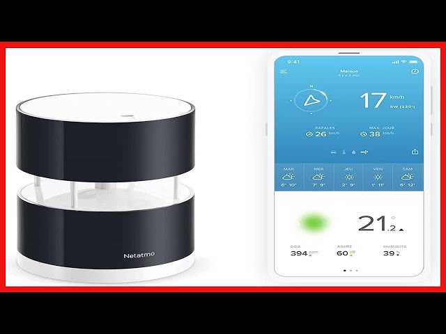 Netatmo Wireless Anemometer with Wind Speed and Direction Sensor