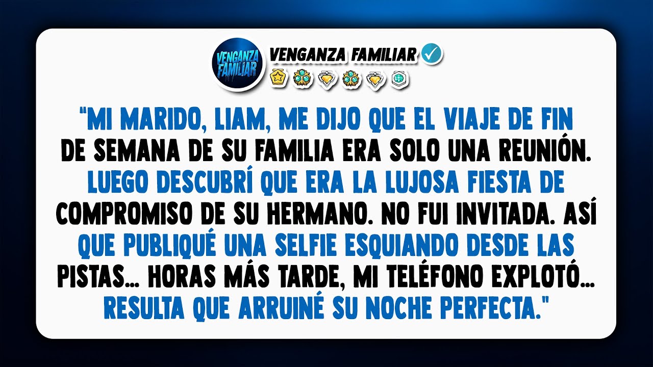 Él Dijo ‘Reunión Familiar’, Pero Descubrí que No Fui Invitada al Lujoso Compromiso de Su Hermano
