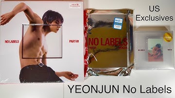 Unboxing: Yeonjun No Labels [Set-up A,B, & C, US Exclusives: Target, Walmart, and Barnes & Noble]