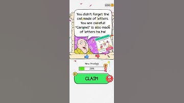 Braindom Level 181 (Order The Cats On A Vertical Line) Solution