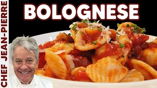 The Perfect Bolognese Sauce | Chef Jean-Pierre