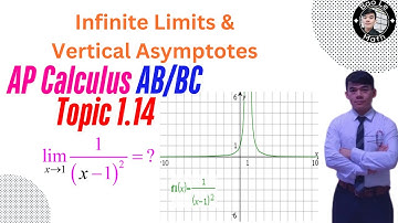 AP Calculus AB/BC | Topic 1.14 | Infinite Limits & Vertical Asymptotes