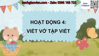 Giáo án tích hợp video AI Tiếng Việt 1 Bài 18: Gh gh Nh nh