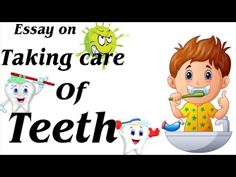 essay on healthy teeth