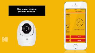 Install your Security Camera on the App KODAK Connect (English) screenshot 1
