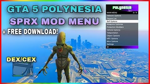 [GTA 5/PS3] Polynesia v3.1 SPRX MOD MENU (DEX/CEX) + Free Download