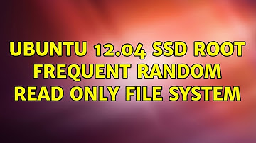Ubuntu: Ubuntu 12.04 SSD root frequent random read only file system
