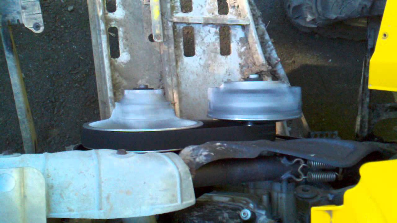 Can Am Outlander clutch cover off and running YouTube