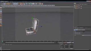 C4D tutorial židle-část1