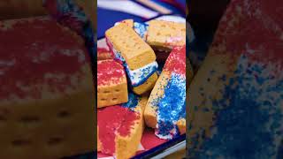 Fresh Dish Foodie: Patriotic Ice Cream Sandwiches