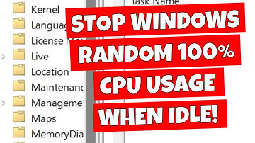 Hoe willekeurige pieken in CPU-gebruik van 100% te stoppen wanneer de pc inactief is WinSAT-taak