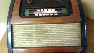 1947 PHILCO 1201 RADIO PHONOGRAPH Vintage Look REPLICA METAL SIGN BING CROSBY 