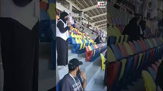 حضور جماهيرى كبير لجماهير الزمالك والنصر فى مباراة البطولة العربية