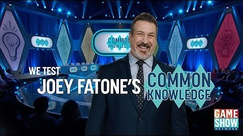 Joey Fatone Plays Common Knowledge