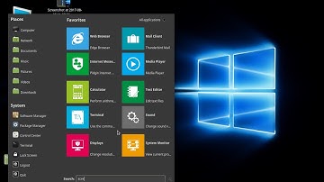 Windows 10 + MAC OS X Desktops   under Linux Mint 18.x - Review 2017