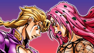 Giorno vs Diavolo [full fight] - manga with anime audio