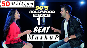 1 BEAT Mashup -  90's  Bollywood - SINGOFF | Singh's Unplugged (Ft. Gurashish Singh, Kuhu)|Cover