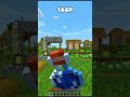 144p vs 4K Minecraft Graphics 🔥 #minecraft #visuals #gaming #memes