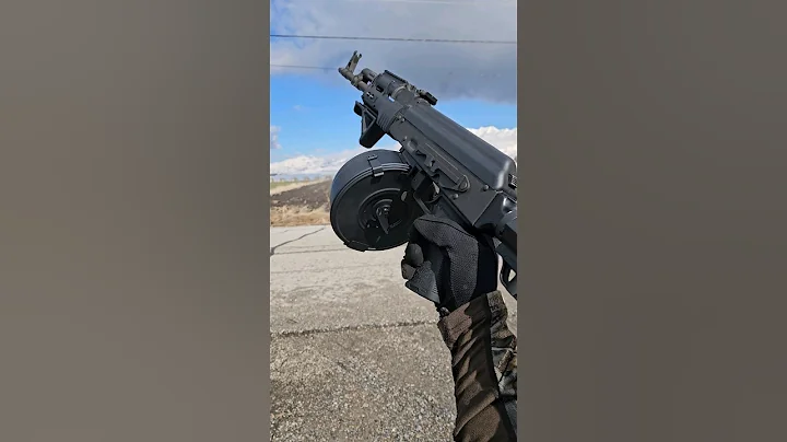 Century Arms VSKA chambered in 7.62X39 with a 75 round drum mag. Check the description for 💥💥💥👇