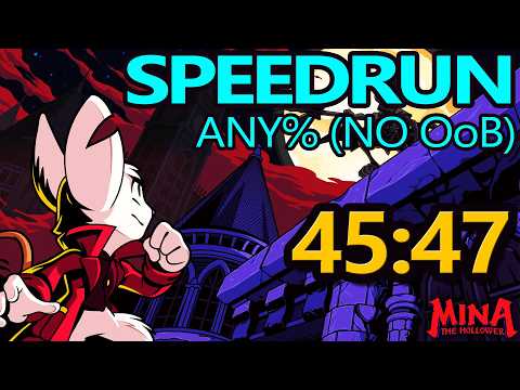 Mina the Hollower - Any% (No OoB) in 45:47